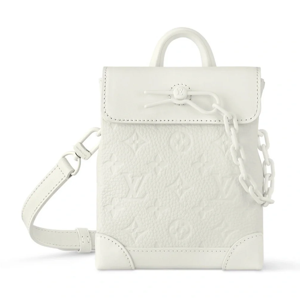 NEW 🤍 Louis Vuitton White Nano Streamer Bag *RARE*